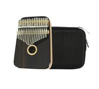 Kalimba 17 Key 17 Tone Music Instrument Wood Kalimbas Musical Keyboard Professional Initiants Portable Fingers Piano Accessories(B)