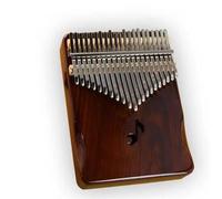 Kalimba 17 Key 21 Keys Beginner Profesional Instruments Black Walnut Kalimbas With Stand Portable Thumb Piano Keyboard(B)