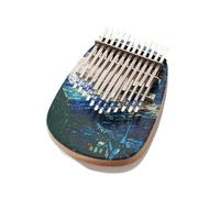 Kalimba 17 Key 25 Keys Kalimba Acacia Thumb Piano Xylophone Vibraphone Portable Key Board Double Row Musical Instrument(B)