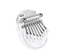 Kalimba 17 Key 8-Key Kalimba Mini Thumb Piano Finger Piano Transparent Acrylic Finger Keyboard Musical Instrument
