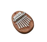 Kalimba 17 Key 8-key Mini Wooden Kalimba Finger Thumb Piano Musical Instrument Accessories(F)