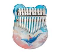 Kalimba 17 Key Acrylic Thumb Piano 17/21 Key Kalimba Thumb Piano With Storage Box Musical Instrument(A17)