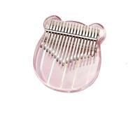 Kalimba 17 Key Acrylic Transparent Kalimba 17 21 Keys Musical Instrument Thumb Piano Professional Music Instruments(C17)