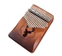 Kalimba 17 Key Kalimba 17-key Acacia And Mahogany Thumb Piano Finger Instrument Mini Portable Suitable For Beginners(F)