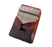 Kalimba 17 Key Kalimba 17-key Acacia And Mahogany Thumb Piano Finger Instrument Mini Portable Suitable For Beginners(B)