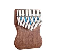 Kalimba 17 Key Kalimba 17-key Full-veneer Solid Mahogany Body Portable Thumb Piano C/B Tone(C)
