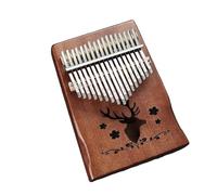 Kalimba 17 Key Kalimba 17-key Mahogany Body Thumb Piano Music Lover Musical Instrument(B)