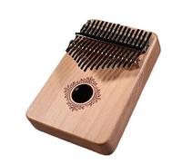 Kalimba 17 Key Kalimba 17-key Thumb Piano Body Mahogany Beginner Instrument(C)