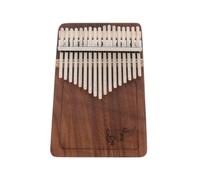 Kalimba 17 Key Kalimba 17 Keys 21 Keys Professional Musical Keyboard Piano Walnut Board Finger Fiddle Portable Musical Instrument(A17)