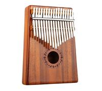 Kalimba 17 Key Kalimba 17 Keys Professional Portable Finger Piano Music Instrument Miniature Piano Wooden Musical Instrument(A)