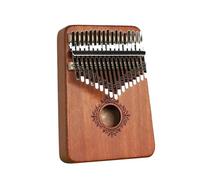 Kalimba 17 Key Kalimba 17 Keys Thumb Piano Music Box Portable Eginners Musical Instruments With Tuner Hammer(C)