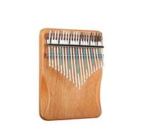 Kalimba 17 Key Kalimba 21 24 Keys Mahogany Thumb Piano Musical Instrument With Accessories Solid Camphorwood Kalimba C Key(A)