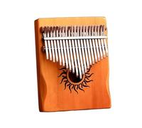 Kalimba 17 Key Kalimba 21-key Instrument Full-wood Maple Thumb Piano Round Hole With Accessories Suitable For Beginners(A)