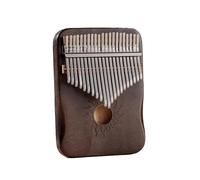 Kalimba 17 Key Kalimba 21 Keys All-wood Maple 17 Keys Kalimba With Sound Holes Suitable For Beginners(21Black)
