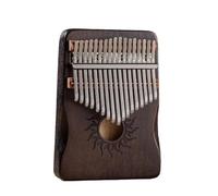 Kalimba 17 Key Kalimba 21 Keys Musical Instrument Full Wood Maple Kalimba 17 Keys With Sound Hole For Beginner(D17)