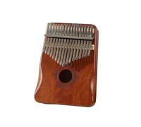 Kalimba 17 Key Kalimba Instrument Thumb Piano 17 Key Mahogany Finger Piano Portable Finger Piano(Dark Wood)