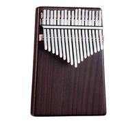 Kalimba 17 Key Kalimba Profession Thumb Piano Walnut AcaciaCurly Figure Keyboard Chamfer Calimba Musical Instruments Kalimbas(Style 3)