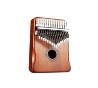 Kalimba 17 Key Kalimba Thumb Piano 17 Keys Portable Wooden Finger Piano Easy To Play Musical Instrument Adult Beginners(A)