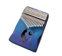 Kalimba 17 Key Kalimba Thumb Piano 17-tone Single Board Kalimba 17-tone Finger Piano Musical Instrument Thumb Piano(Blue)