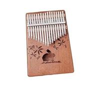 Kalimba 17 Key Kalimba Thumb Piano 21/17 Key Finger Piano With Tuning Hammer Musical Instrument Beginner(A17)