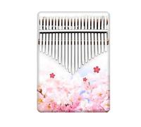 Kalimba 17 Key Music Keyboard 21-note Thumb Piano Colorful Portable Kalimba Professional Musical Instrument(A)