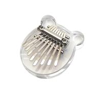 Kalimba 17 Key Music Lovers Transparent Thumb Mini Organ Acrylic Kalimba Keyboard Instrument 8 Keys(B)