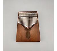 Kalimba 17 Key Portable Wooden Kalimba Thumb Piano For Beginners(Smooth Deer Head)
