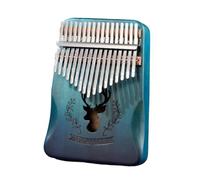 Kalimba 17 Key Professional 17-key Kalimba For Beginners All-solid Wood Thumb Piano 17 Musical Instrument Finger Piano(A)
