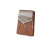 Kalimba 17 Key Professional Kalimba 21-key Thumb Piano All Solid Black Walnut 17-note Mbila Pinky Piano Beginner Instrument(A17)