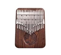 Kalimba 17 Key Professional Kalimba 34 Keys Black Walnut Kalimbas Thumb Piano Wooden Kalimba B Flat Board No Hole