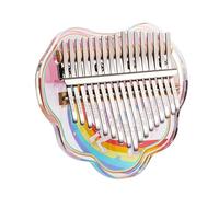 Kalimba 17 Key Professional Portable Kalimba For Beginners Music Instrument 17 Keys Mini Musical Keyboard(A)
