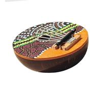 Kalimba 17 Key Thumb Piano Coconut Shell Kalimba 7 Key Kalimbas Finger Piano Adults Beginners Music Lover