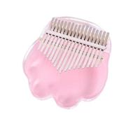 Kalimba 17 Key Transparent Acrylic Kalimba 17 Keys Portable Mini Finger Piano Beginner Music Keyboard Kalimba(B)