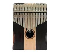Kalimba 17 Key Wood Kalimba Beginner Music Keyboard 21 Keys Kalimbas Professional Musical Instruments Accessories Portable(A)