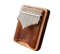 Kalimba 17 Key Wooden Kalimba Music Instrument 21Keys Black Walnut Includes Accessories