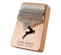 Kalimba 17 Keys Kalimba Beech Thumb Piano Wood Musical Instruments Gifts(Style 6)