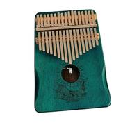 Kalimba 17 Keys Kalimba Mahogany Thumb Piano Mbira Body Musical Instrument With Tuning Hammer Learning Book(Style 9)