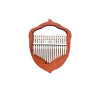 Kalimba 17 Keys Kalimba Professional Thumb Piano Full Veneer Solid Wood Okoume Wood Finger Piano Keyboard Instrument(Style 1)