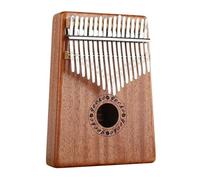 Kalimba 17 Keys Professional Portable Finger Piano Music Instrument Miniature Piano Wooden Musical Instrument Kalimba Thumb Piano(17M)
