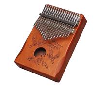 Kalimba 17 Keys Single Board Kalimba Thumb Piano Portable Finger Piano Kalimba With Accessories(Style 6)