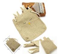 Kalimba 17 Keys Thumb Piano Handbag Storage Bag - Simple Style Magic Rope Bag