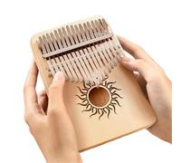Kalimba 17key Maple Kalimba 21k Ey Portable Beginner Suitable For Adults(Original 17 key)