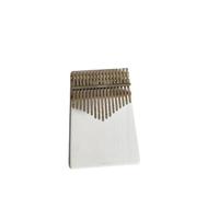 Kalimba 17key Thumb Piano Kalimba Beginner Portable Mini Music Keyboard Instrument Professional Accompaniment(White)