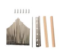Kalimba 21-key kalimba DIY key instrument accessories + bridge + light tuning hammer chromatic thumb piano kalimba portable professional African professional finger cute instrument (Color : 1)