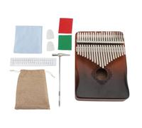 Kalimba 21 Keys Thumb Piano, Portable Finger Piano with Engraved Notes Musical Instrument for Beginners Adults Kids Music Lovers Performances (Set sail) (Forest deer) (Butterfly in love)