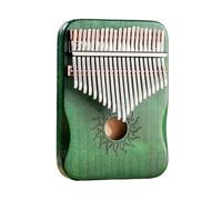 Kalimba 21 Keys Wood Maple 17 Keys Hollow Kalimba For Kids Gift Thumb Piano For Beginner Musical Instrument(Green 21 keys)