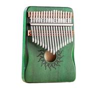 Kalimba 21 Keys Wood Maple 17 Keys Hollow Kalimba For Kids Gift Thumb Piano For Beginner Musical Instrument(Green 17 keys)