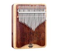 Kalimba 21Key Professional Double-Layer Solid Wood Board Side Hole Thumb Piano,Calimba Musical Instruments,Professional Music Birthday Gifts