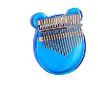 Kalimba Beginner Kalimba mini musical instrument Kalimba hot selling 17-tone thumb piano acrylic (Color : 1)