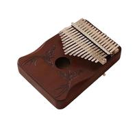 Kalimba Instrument 17 Key Thumb Piano Mahogany Body Creative Musical Kalimba Instrument(6)